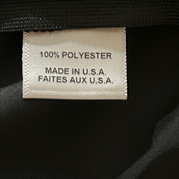 NWT Miss Los Angeles Filippa Pant In Black Satin size XS - Picture 7 of 9